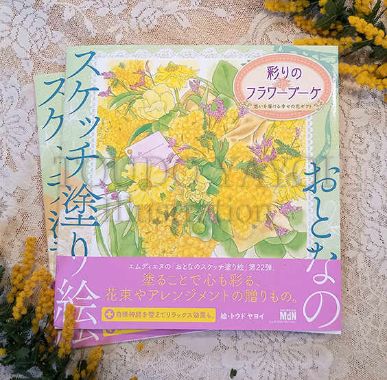 おとなのスケッチ塗り絵